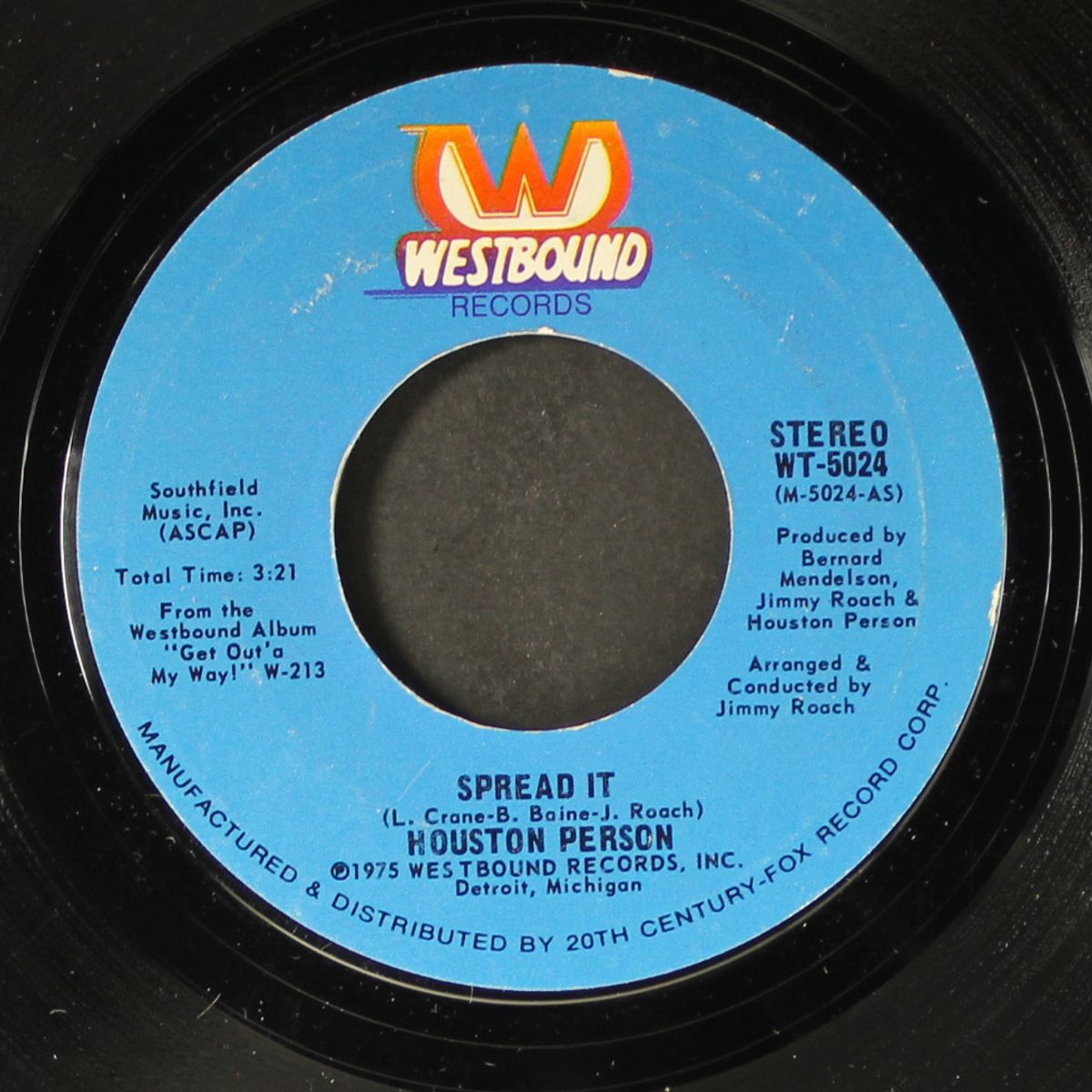 spread it / funky sunday afternoon by HOUSTON PERSON