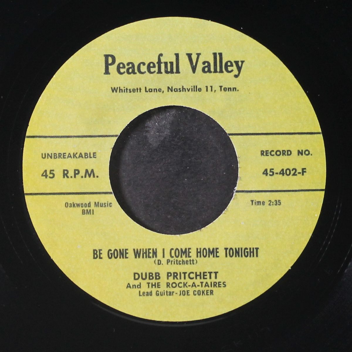 five o'clock hop by DUBB PRITCHETT