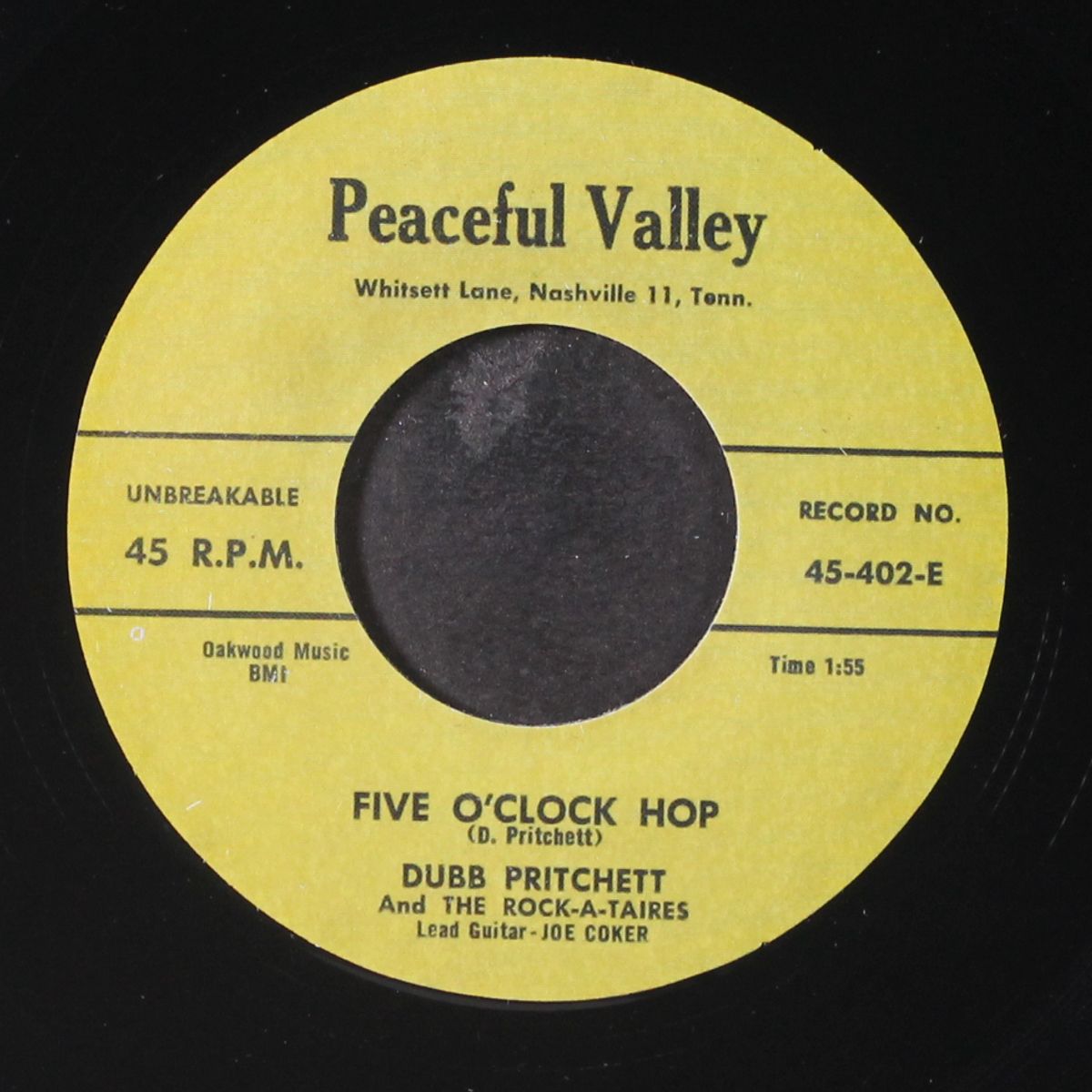 five o'clock hop by DUBB PRITCHETT