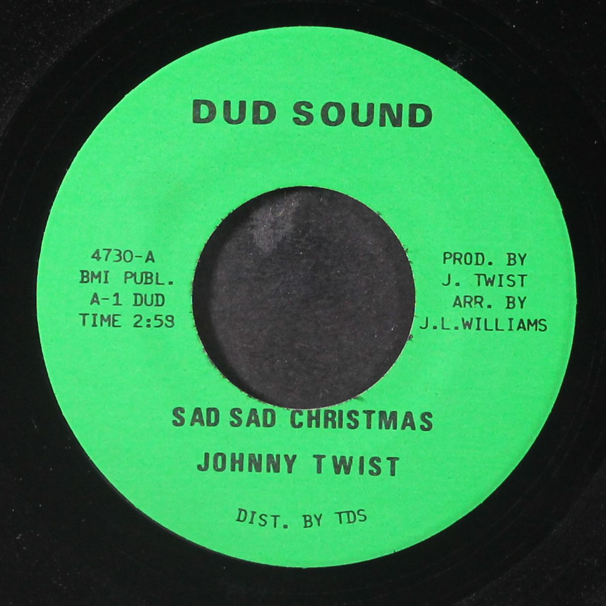 sad sad christmas / why i play the blues by JOHNNY TWIST
