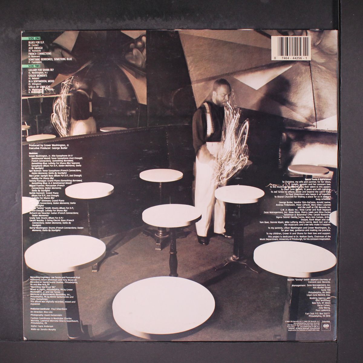 then and now by GROVER WASHINGTON, JR