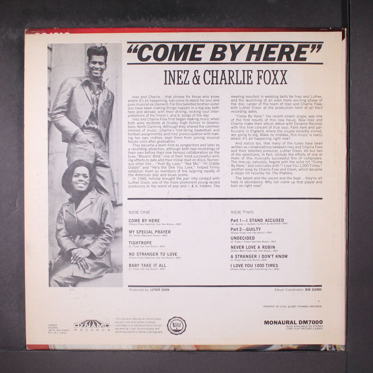 come by here by INEZ & CHARLIE FOXX