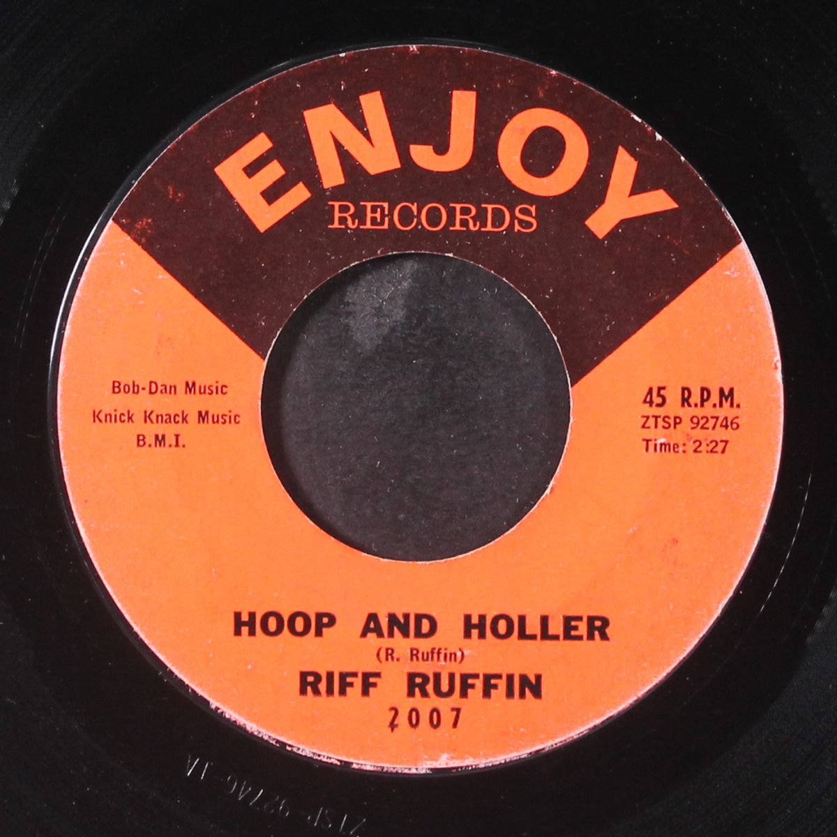 plain english / hoop and holler by RIFF RUFFIN