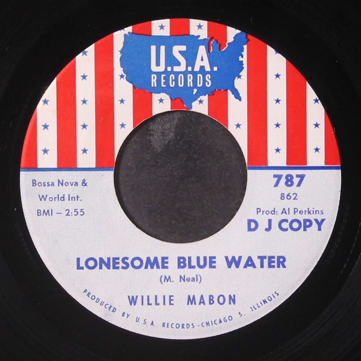 lonesome blue water / some time i wonder by WILLIE MABON