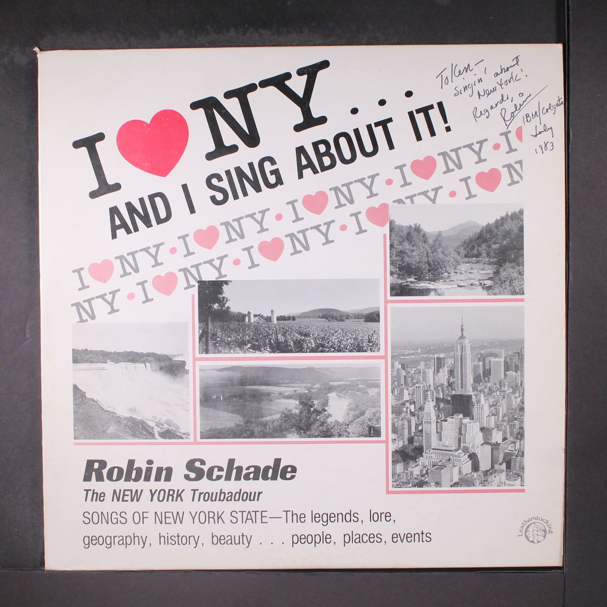 i love ny ... and sing about it by ROBIN SCHADE