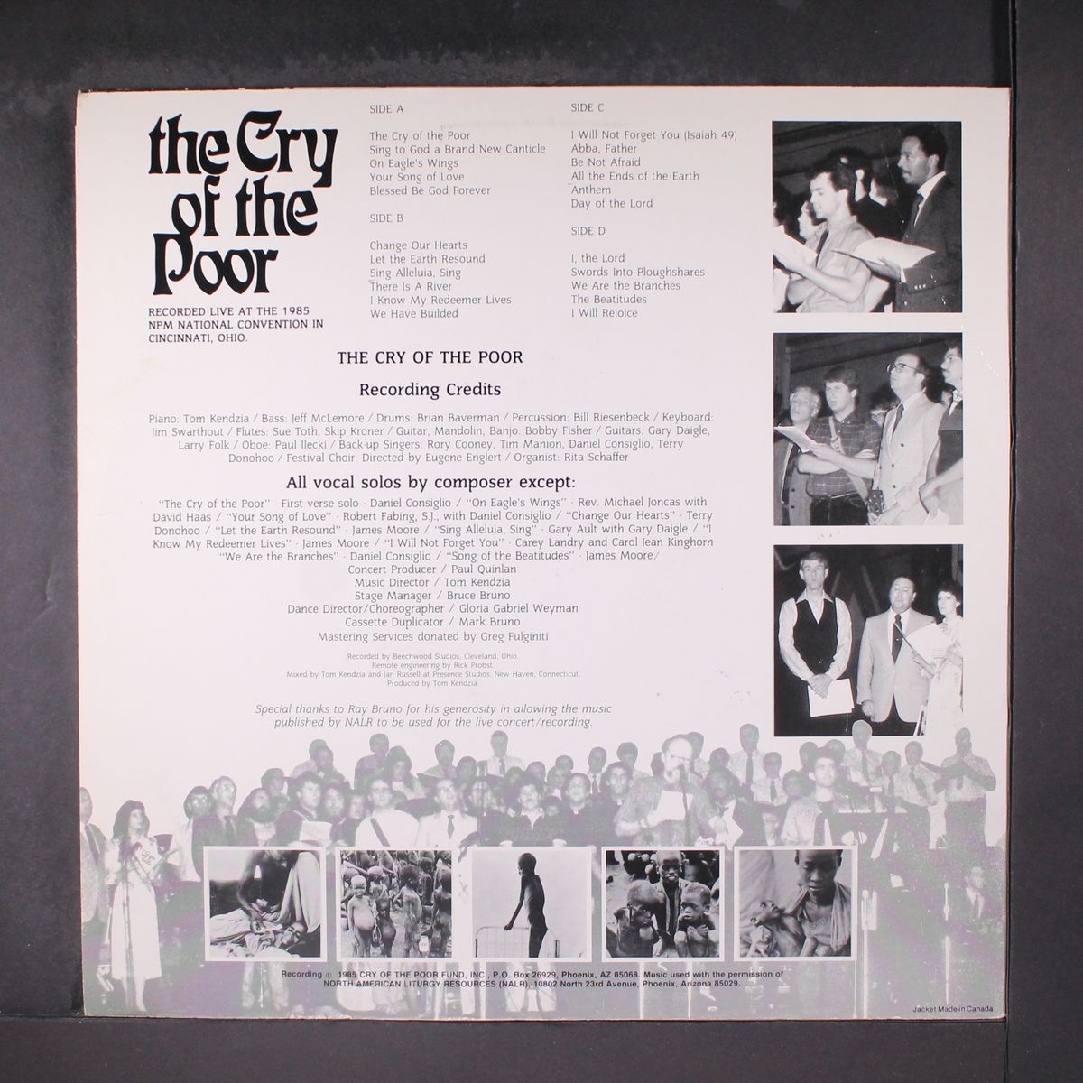 the cry of the poor by VARIOUS
