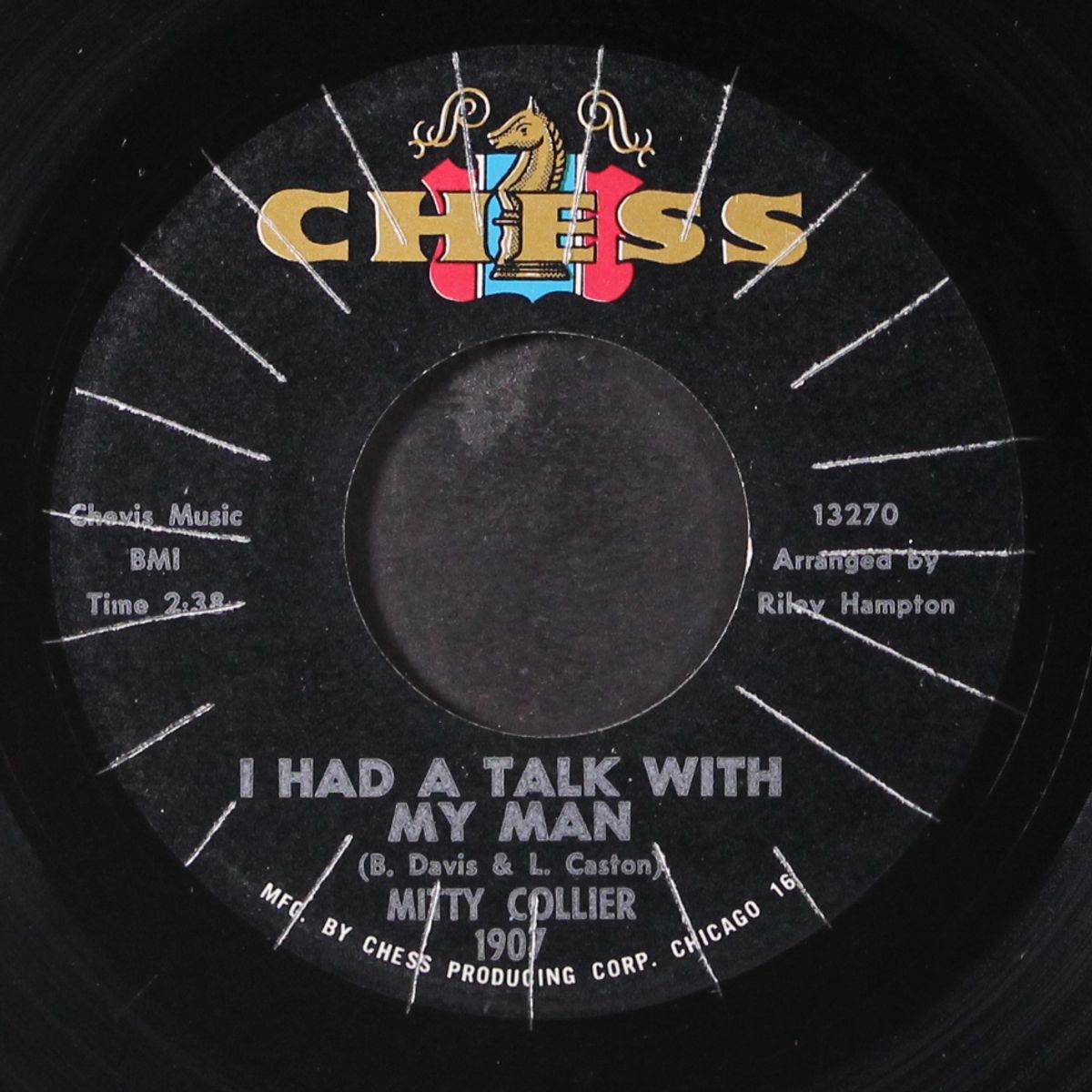 i had a talk with my man / free girl by MITTY COLLIER