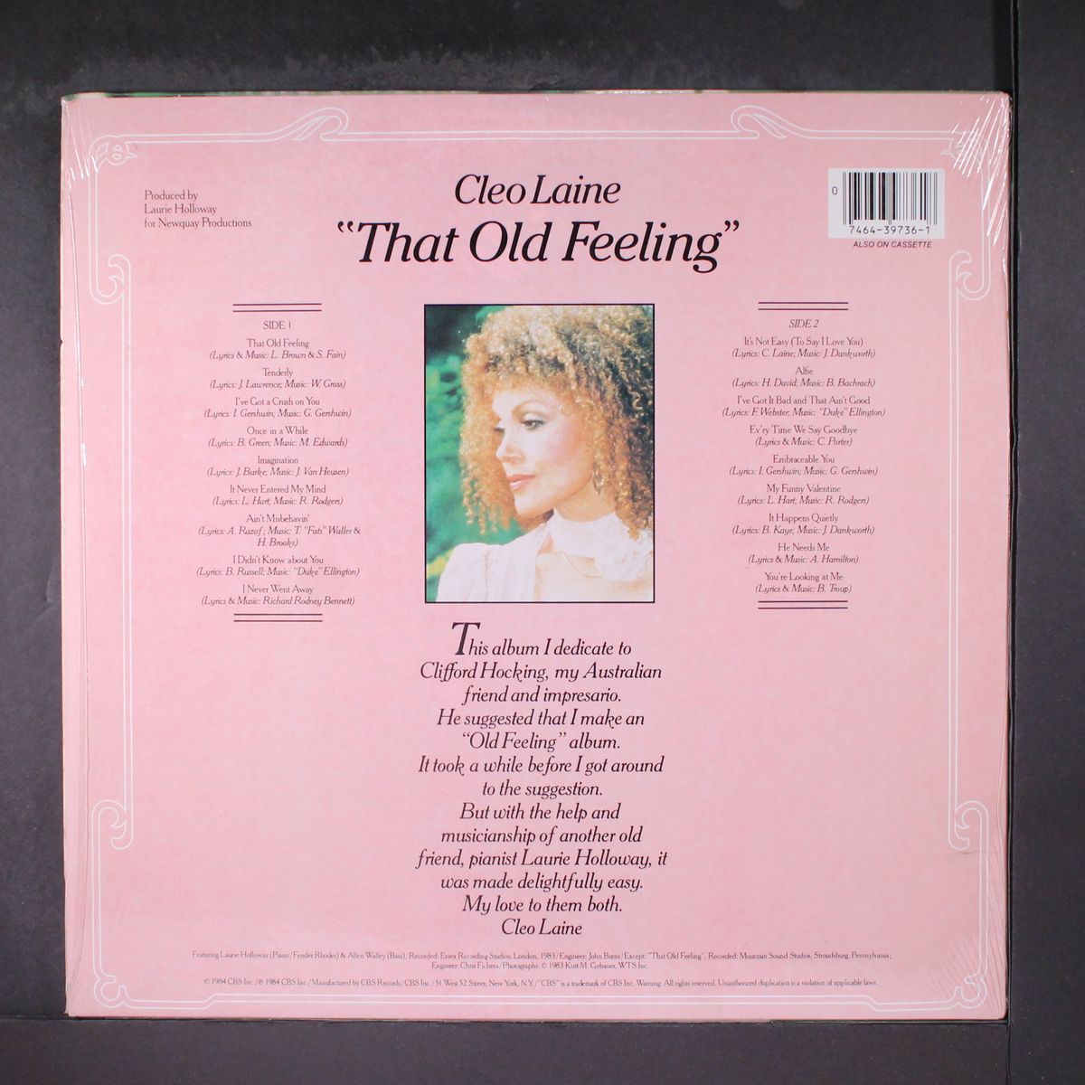 that old feeling by CLEO LAINE