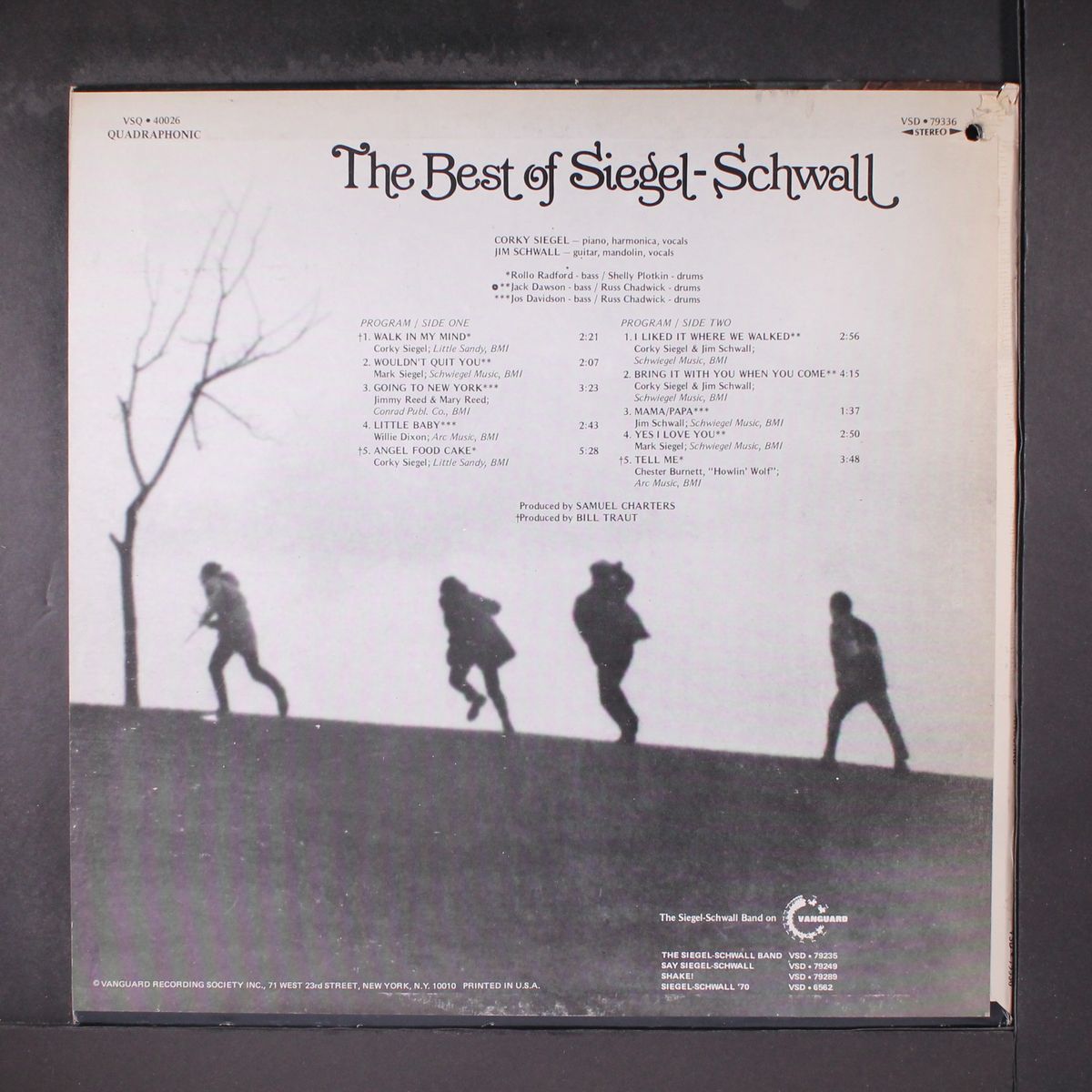 the best of siegel-schwall by SIEGEL-SCHWALL BAND