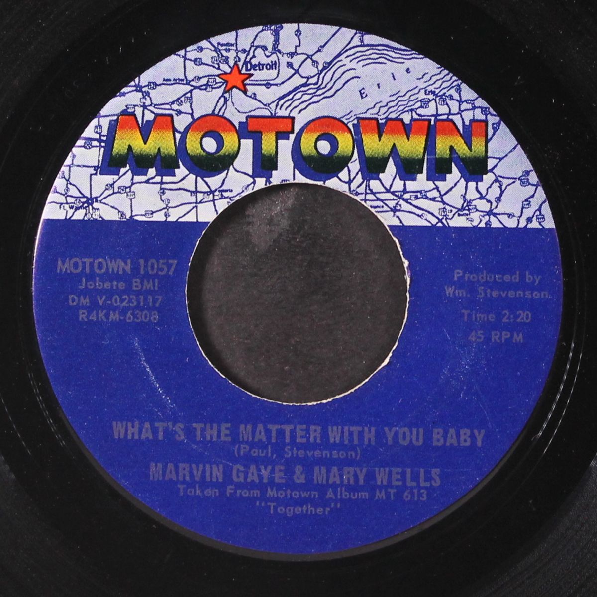 what's the matter with you baby / once upon a time by MARVIN GAYE & MARY WELLS