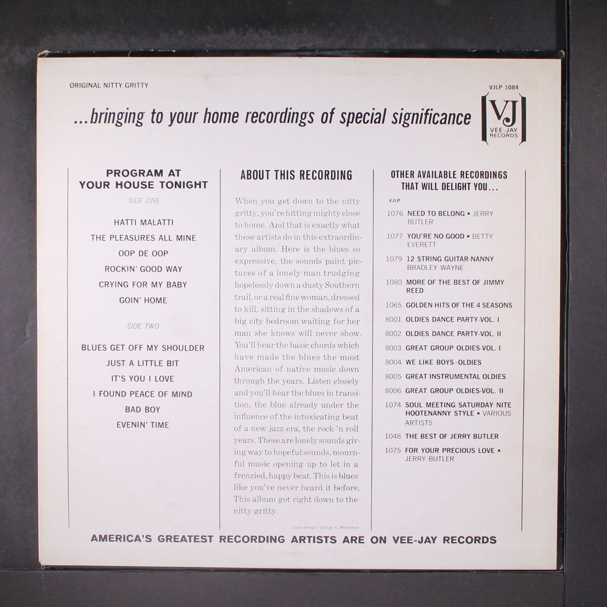 the original nitty gritty by VARIOUS