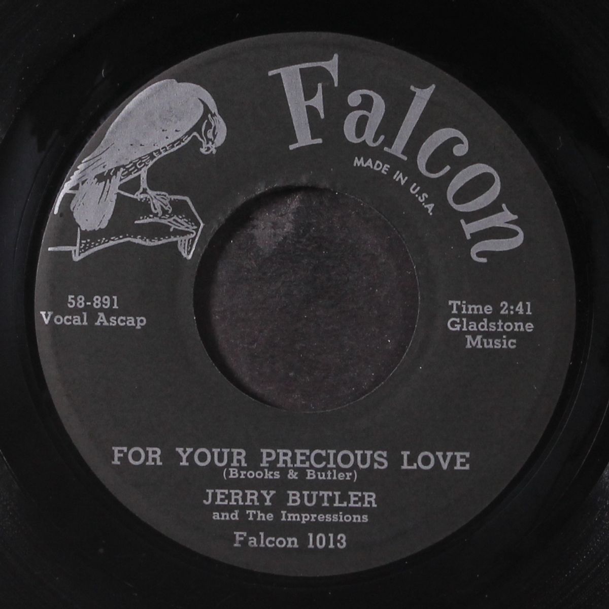 for your precious love / sweet was the wine by JERRY BUTLER & IMPRESSIONS