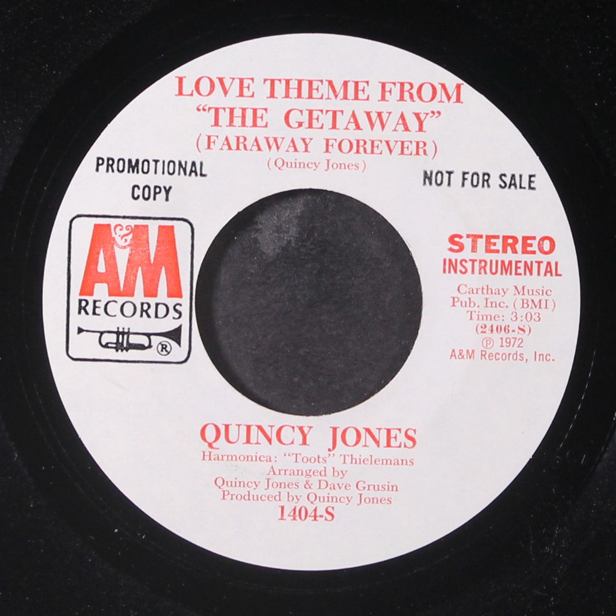 love theme from the getaway / instro by QUINCY JONES