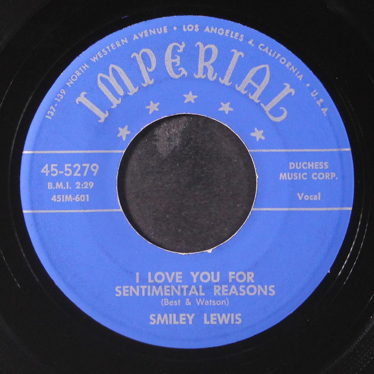the rocks / i love you for sentimental reasons by SMILEY LEWIS
