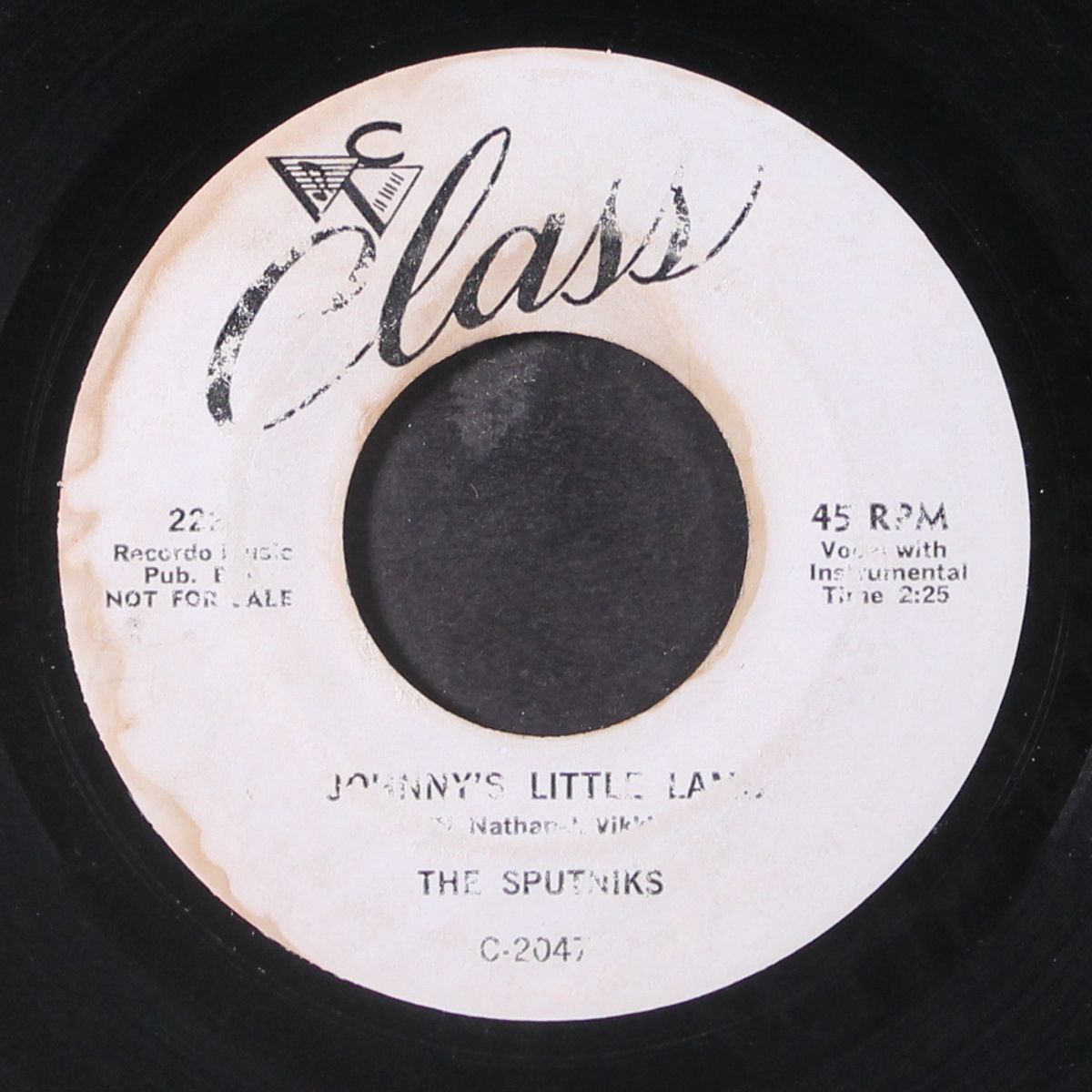 wait a little while / johnny's little lamb by SPUTNIKS
