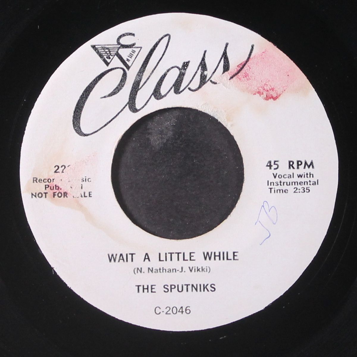 wait a little while / johnny's little lamb by SPUTNIKS