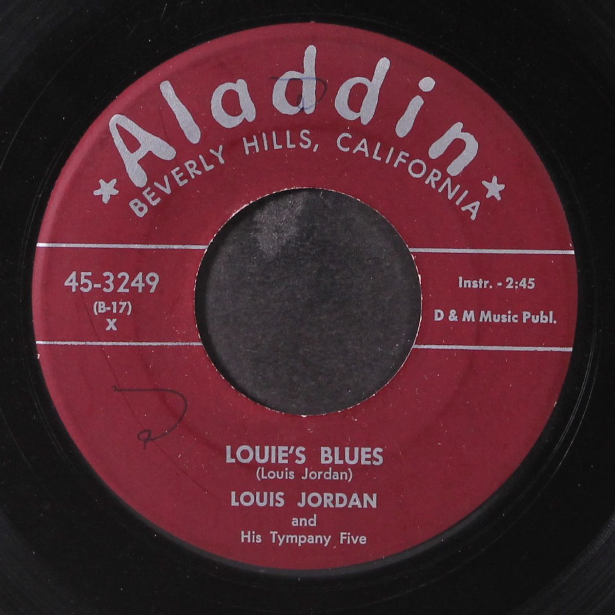 louie's blues / if i had any sense i'd go back home by LOUIS JORDAN