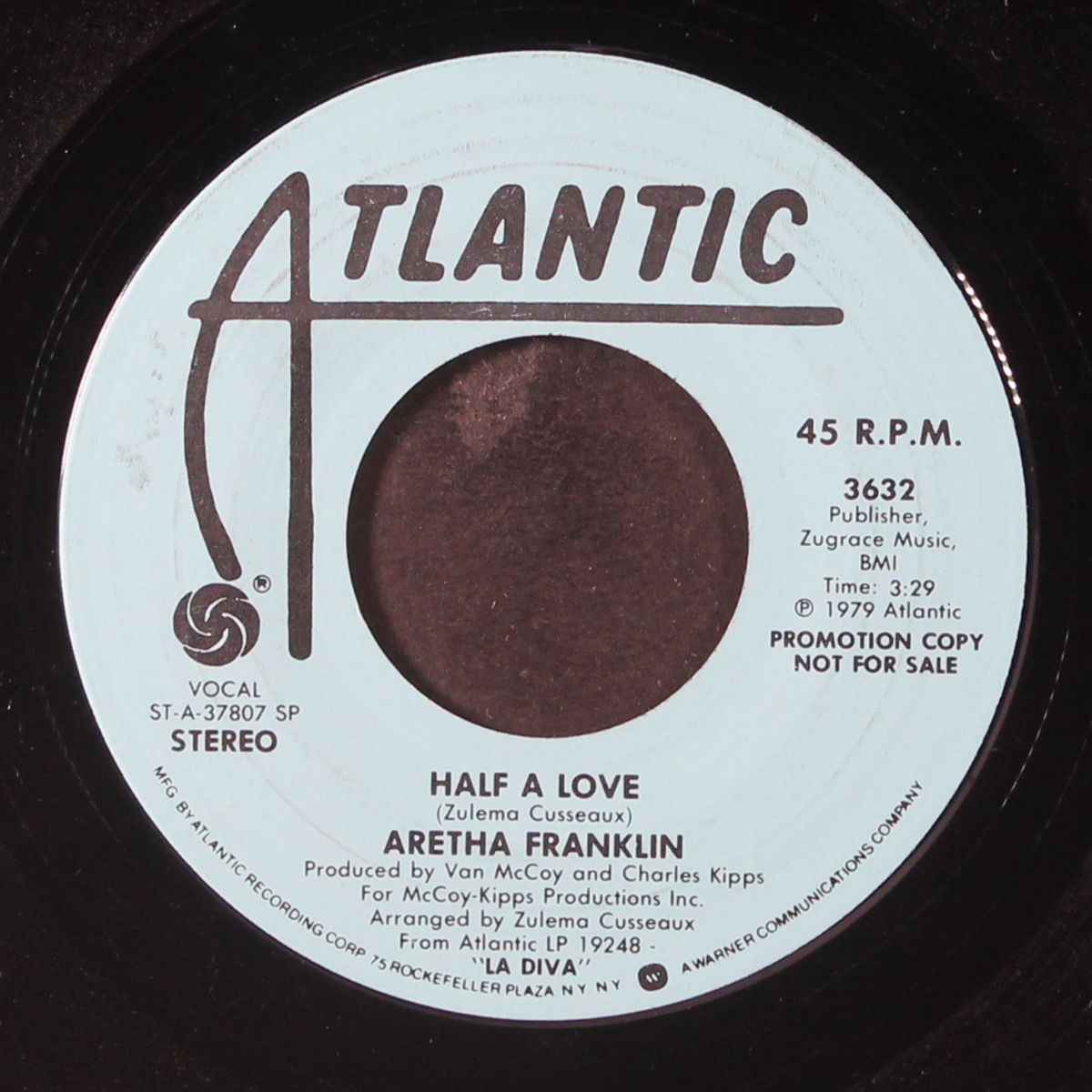 half a love / mono by ARETHA FRANKLIN