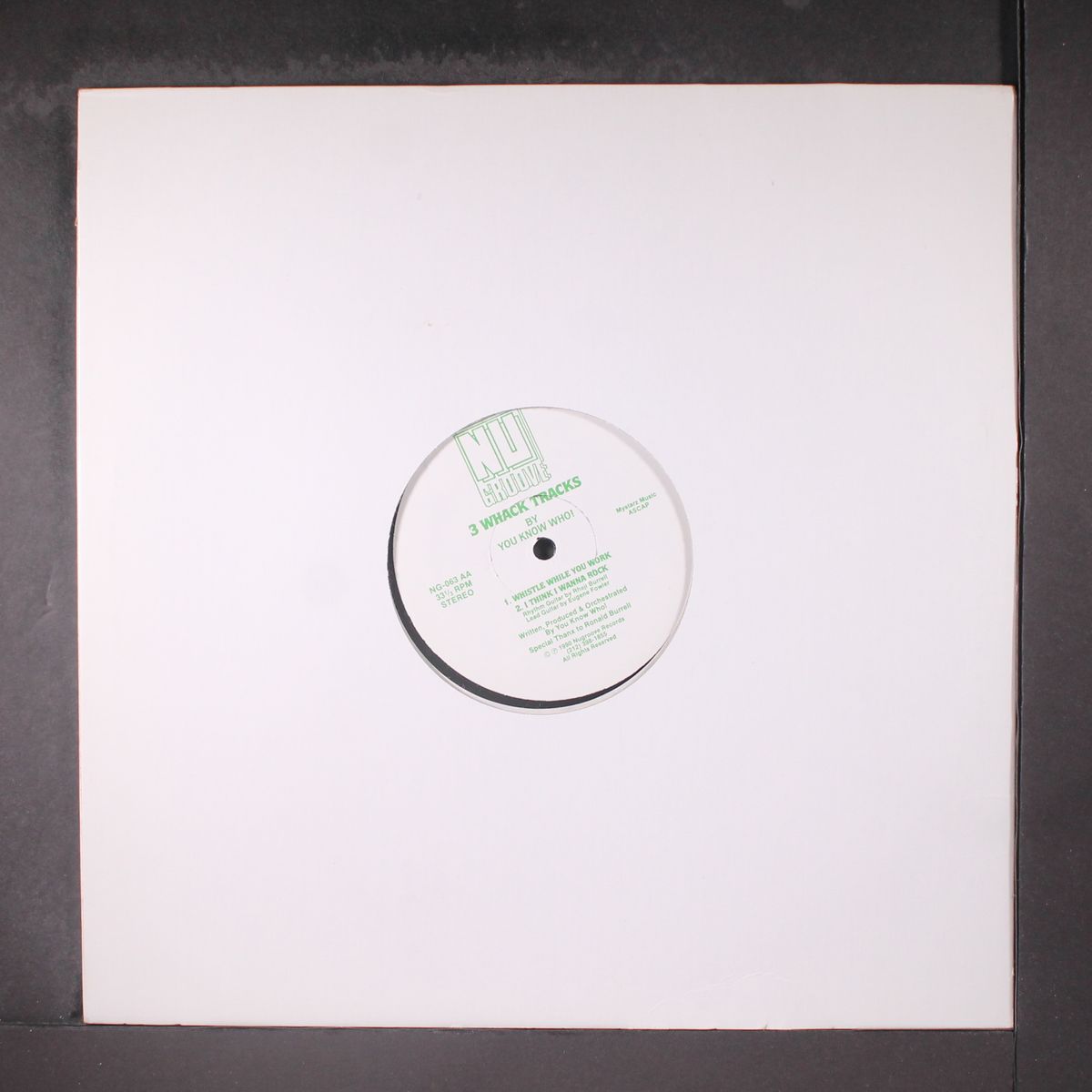 3 whack tracks by YOU KNOW WHO!