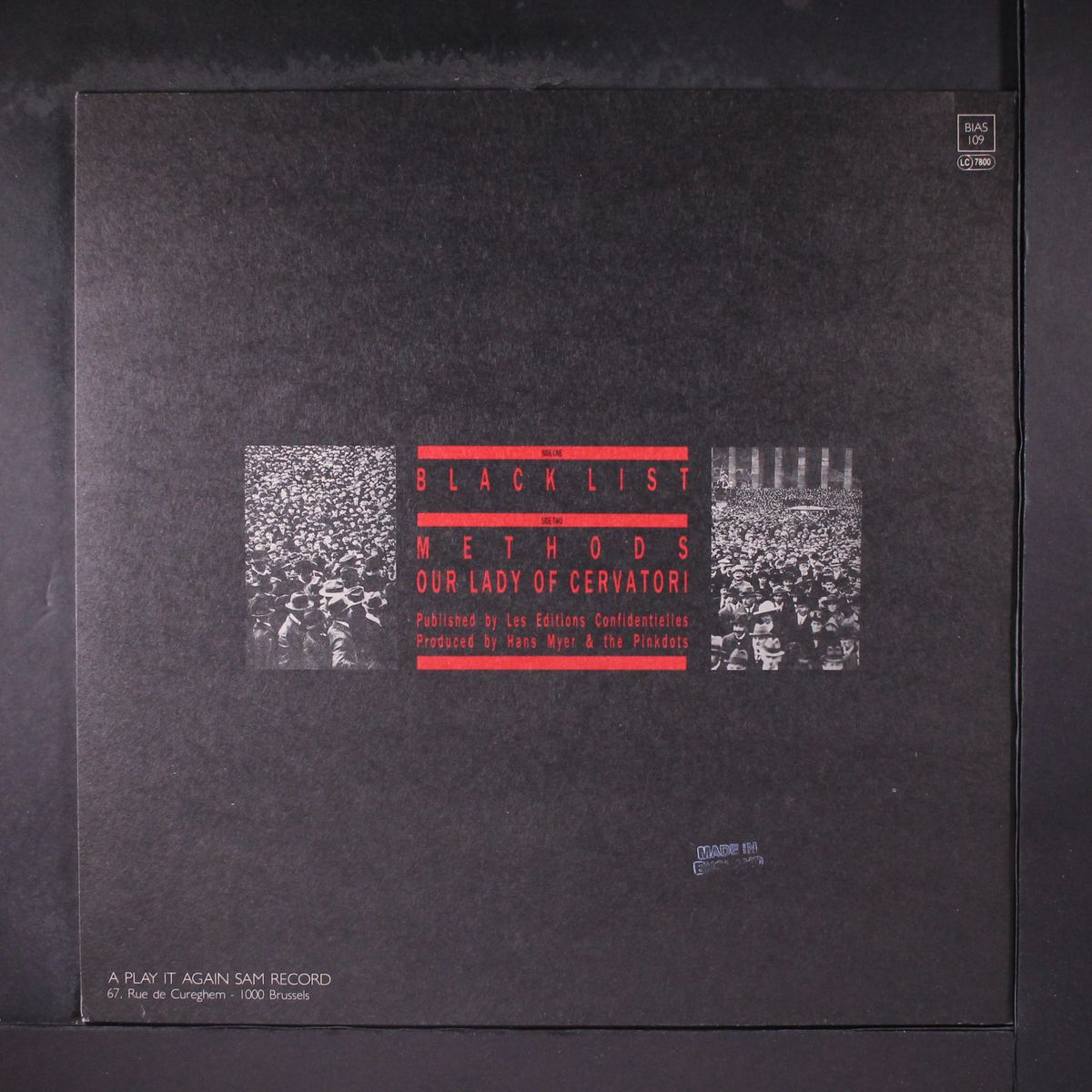 blacklist by LEGENDARY PINK DOTS