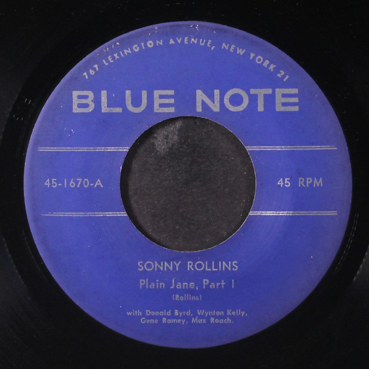 plain jane / part 2 by SONNY ROLLINS