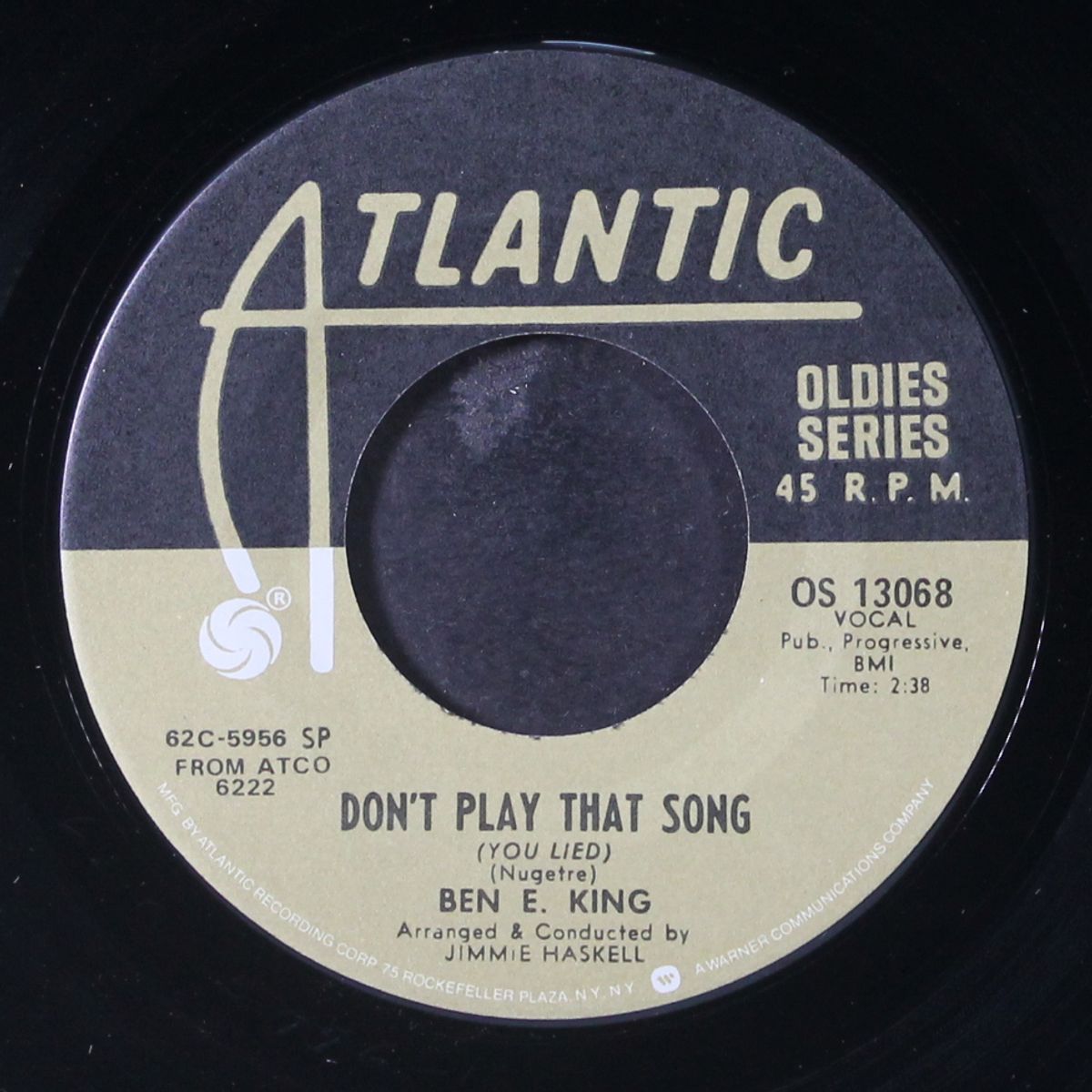 spanish harlem / don't play that song by BEN E. KING