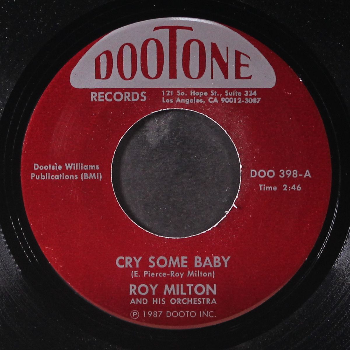 cry some baby / baby i'm gone by ROY MILTON