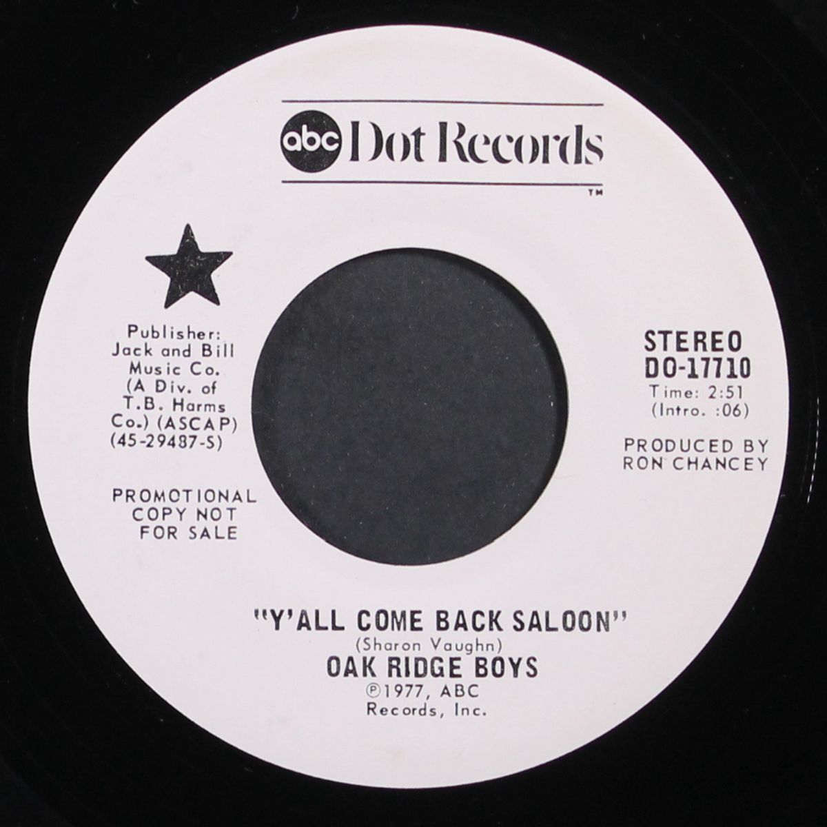 y'all come back saloon by OAK RIDGE BOYS