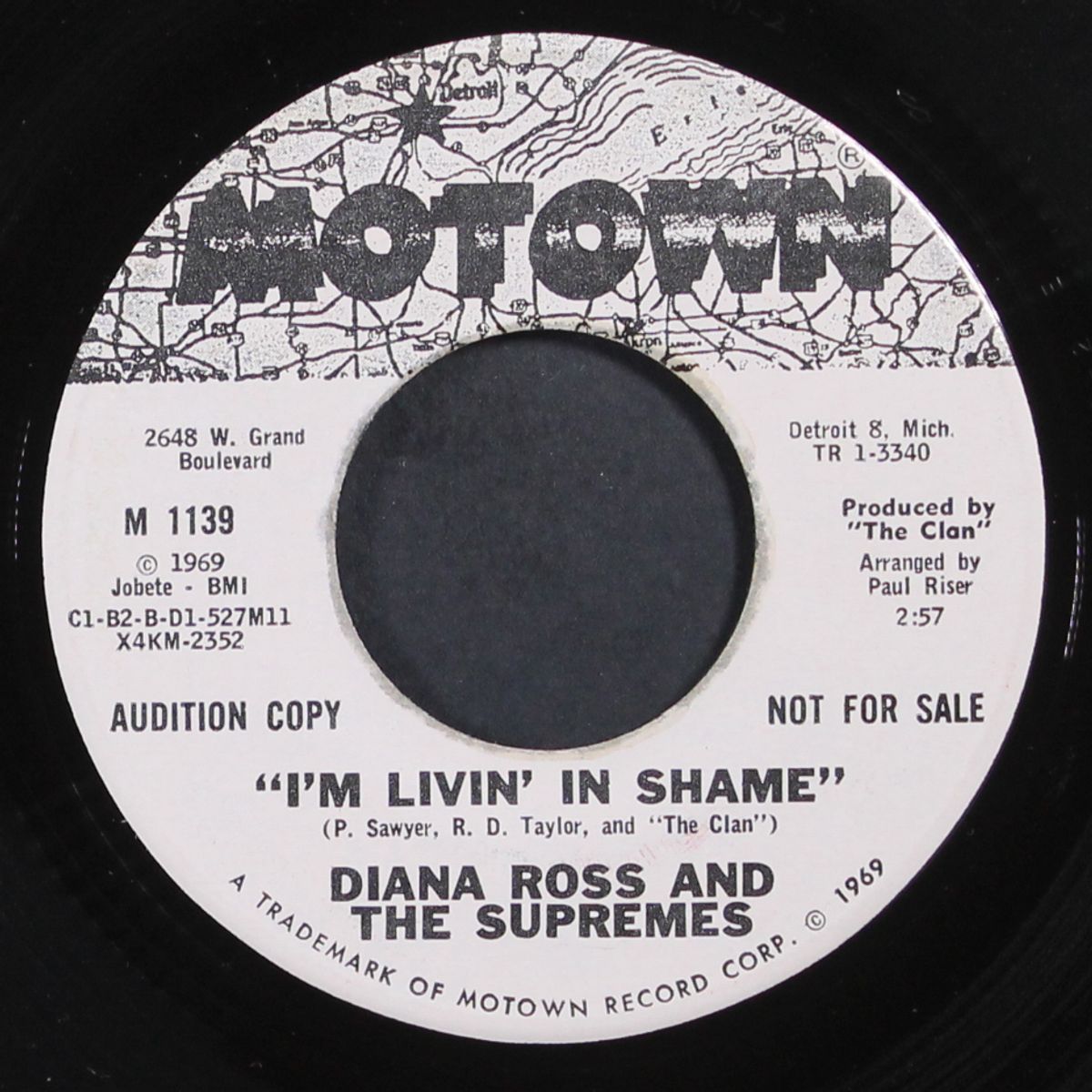 i'm livin' in shame / same by DIANA ROSS & SUPREMES
