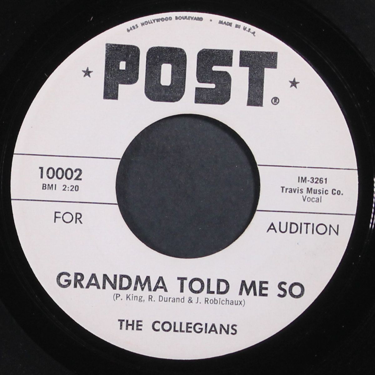 i'm ready / grandma told me so by COLLEGIANS