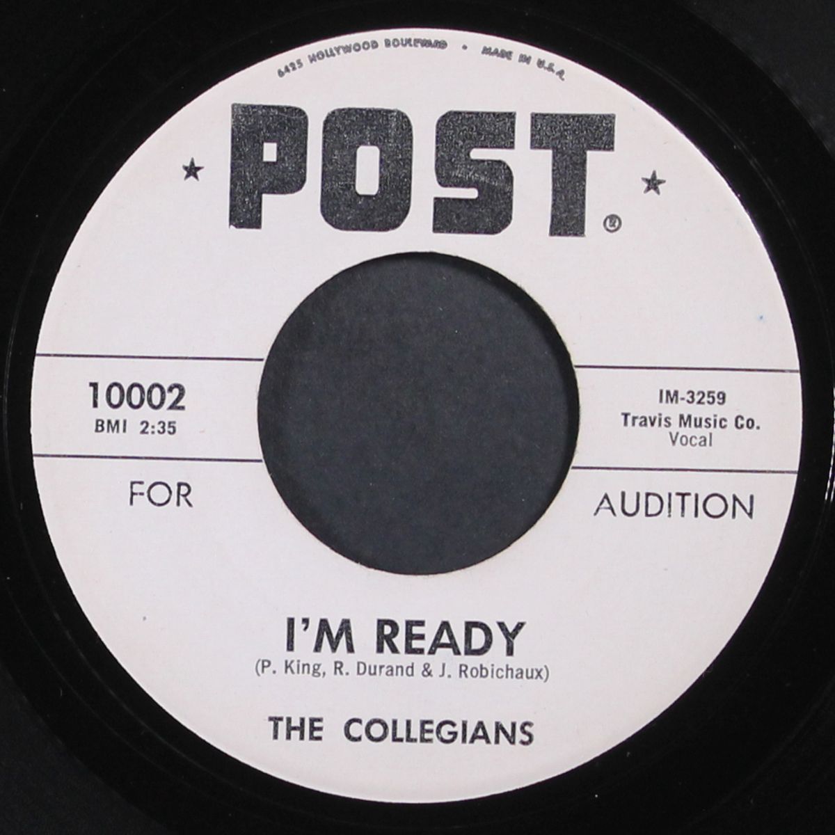 i'm ready / grandma told me so by COLLEGIANS