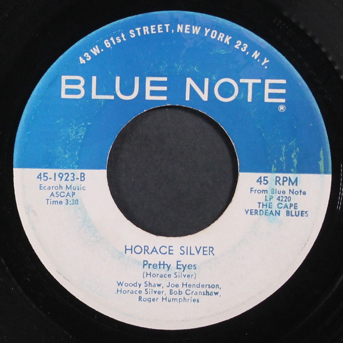 the cape verdean blues / pretty eyes by HORACE SILVER