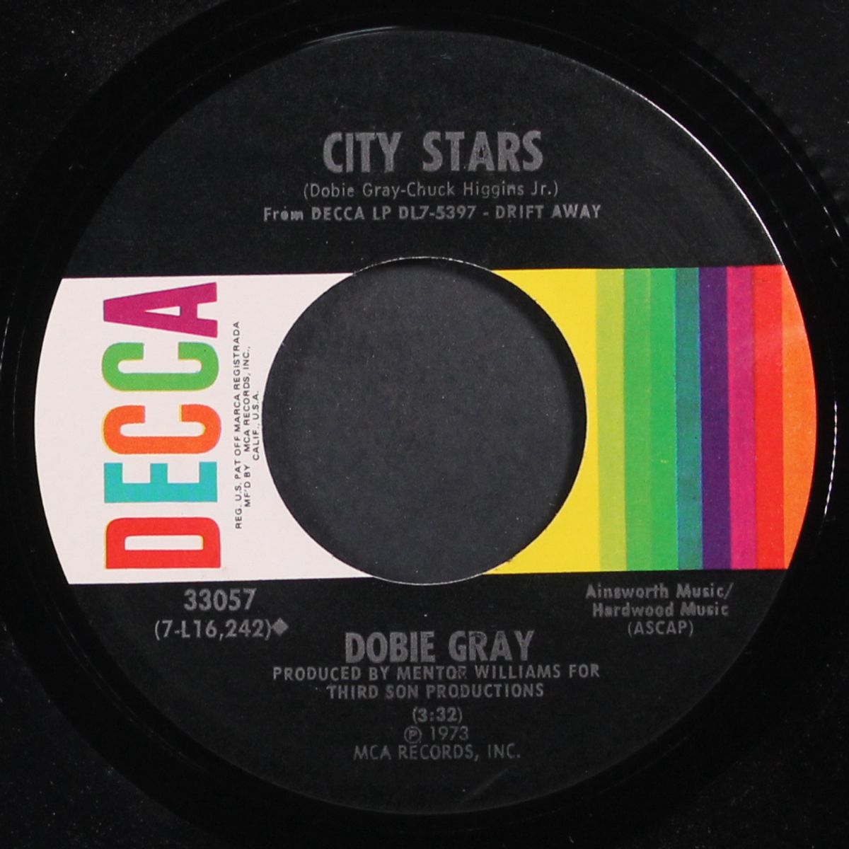 drift away / city stars by DOBIE GRAY