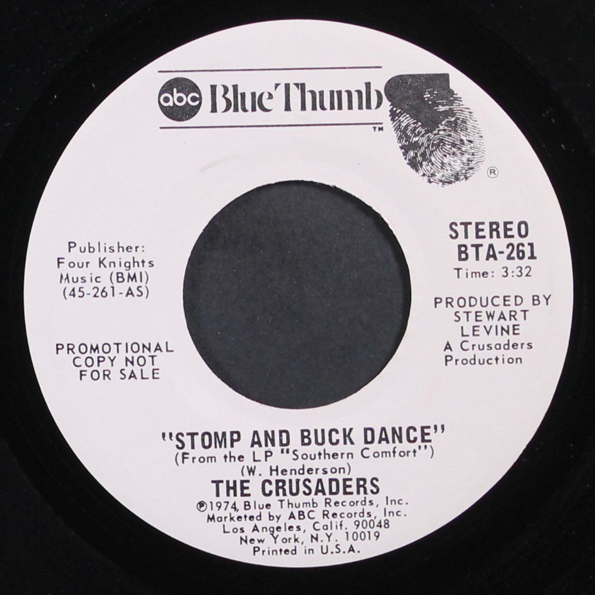 stomp and buck dance by CRUSADERS
