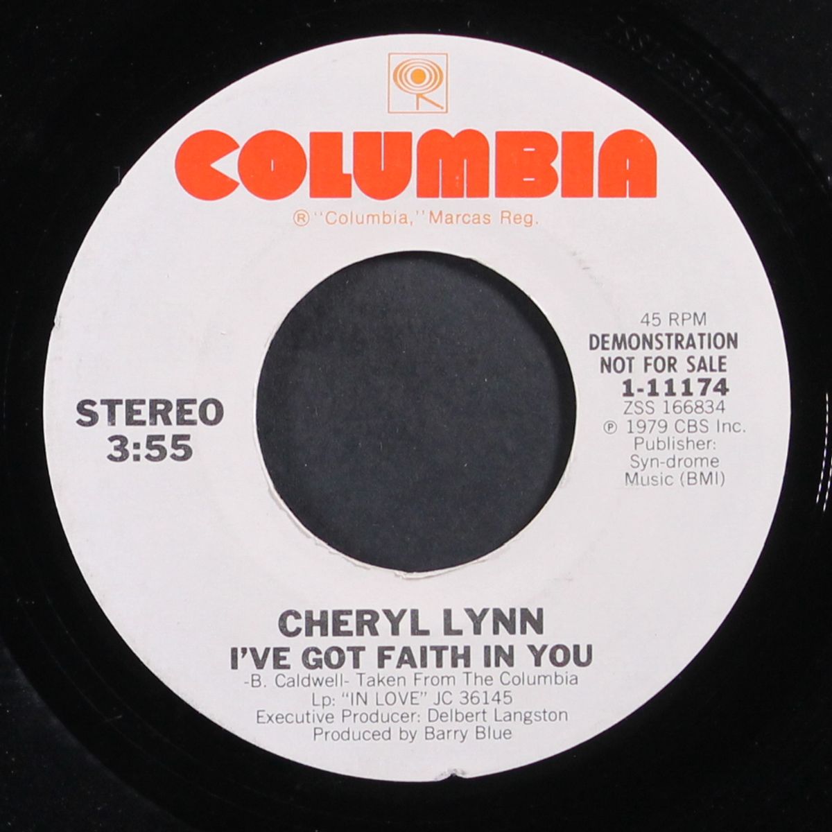 i've got faith in you / same by CHERYL LYNN