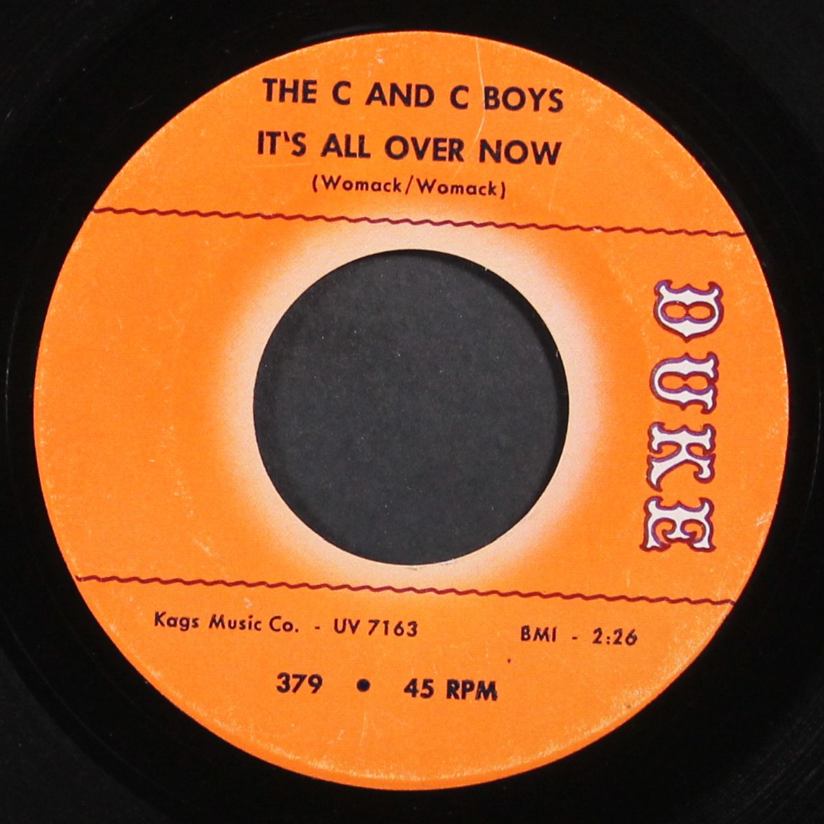 my life / it's all over now by C & C BOYS