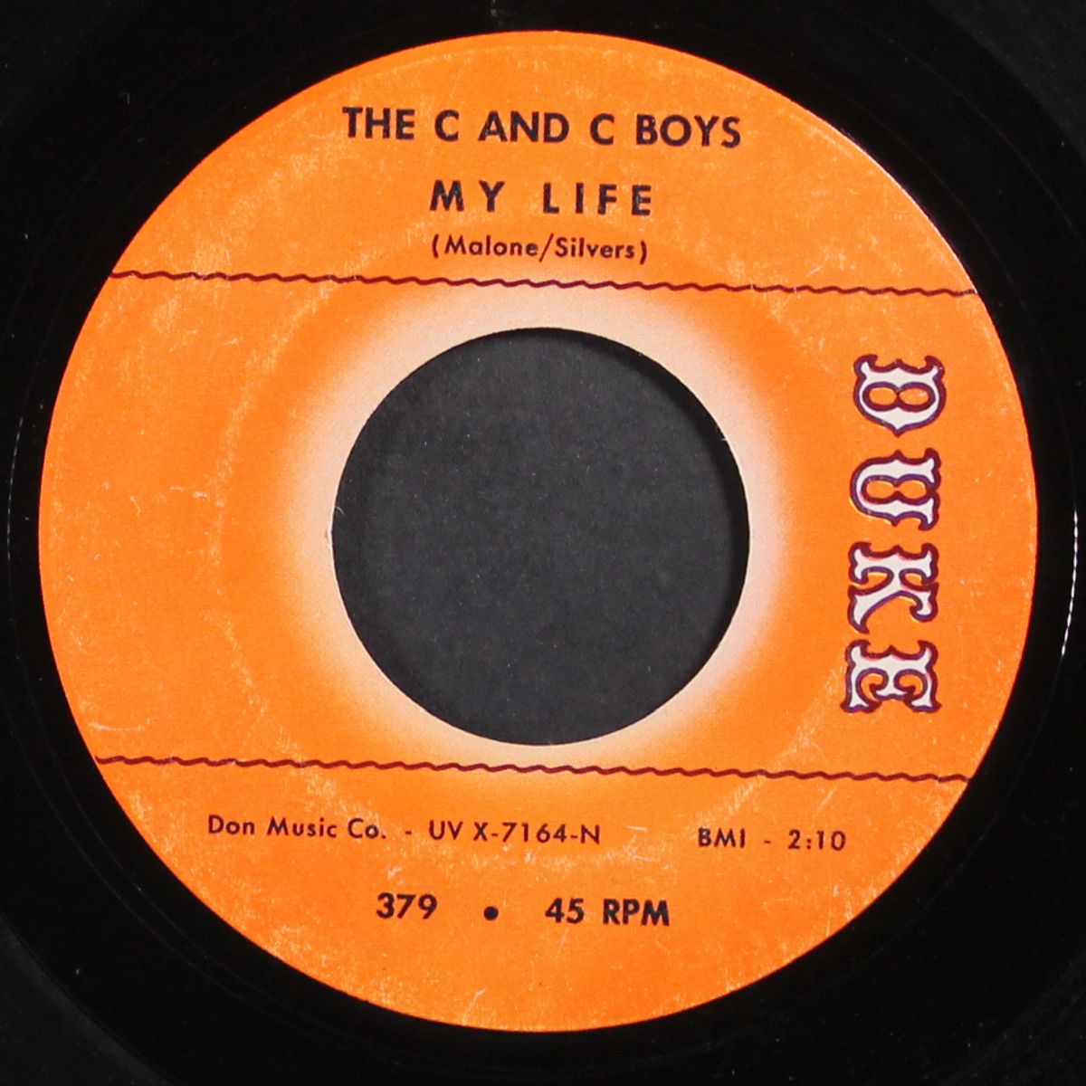 my life / it's all over now by C & C BOYS