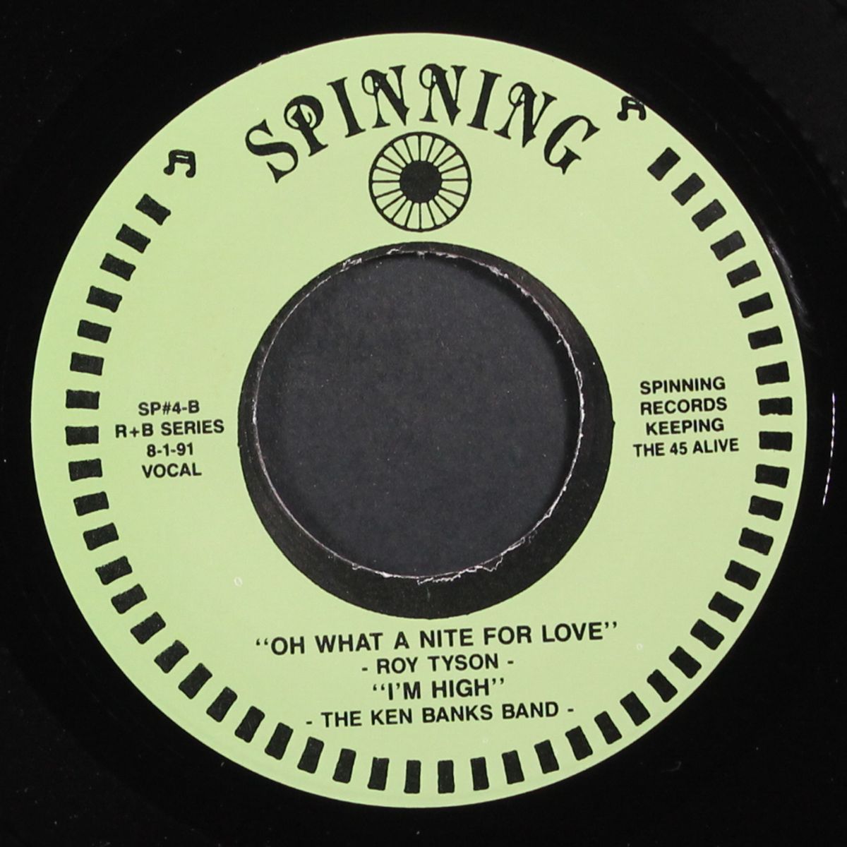 the reason for love, oh what a nite for love, i'm high by DAVI & GRP, ROY TYSON,KEN BANKS
