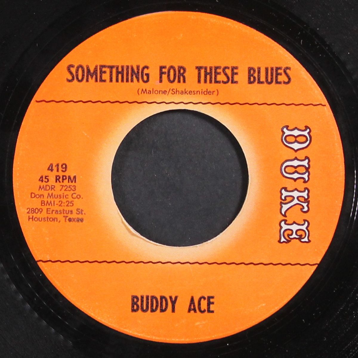 i'm counting on you / something for these blues by BUDDY ACE