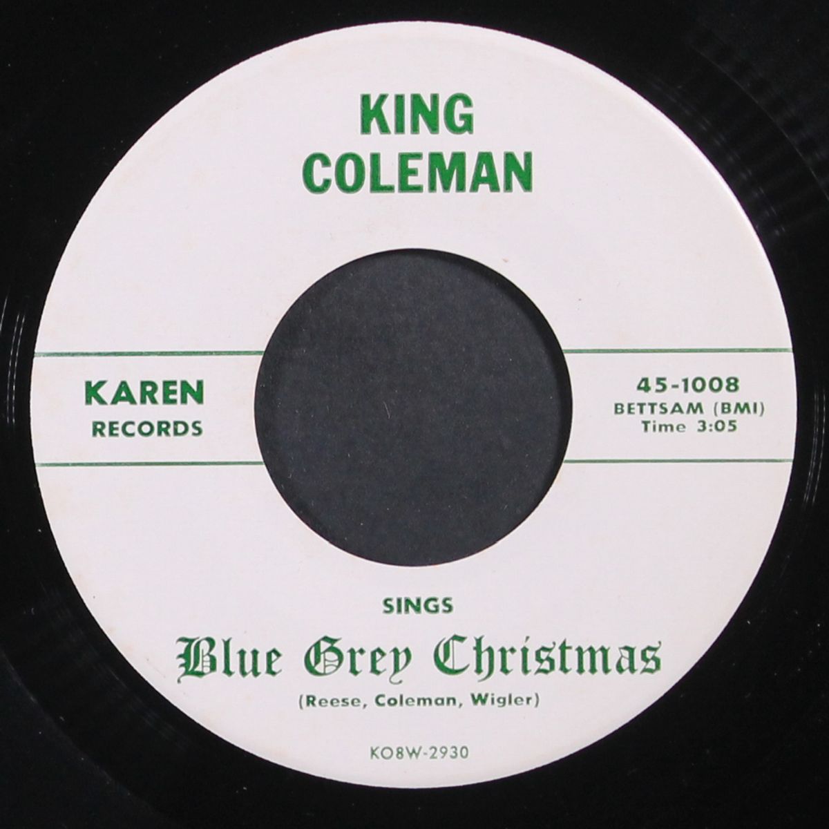 blue grey christmas / the holiday season by KING COLEMAN