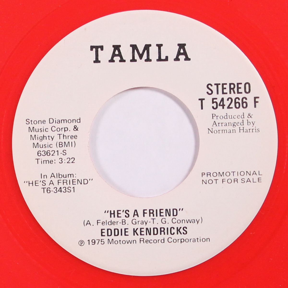 he's a friend / mono by EDDIE KENDRICKS