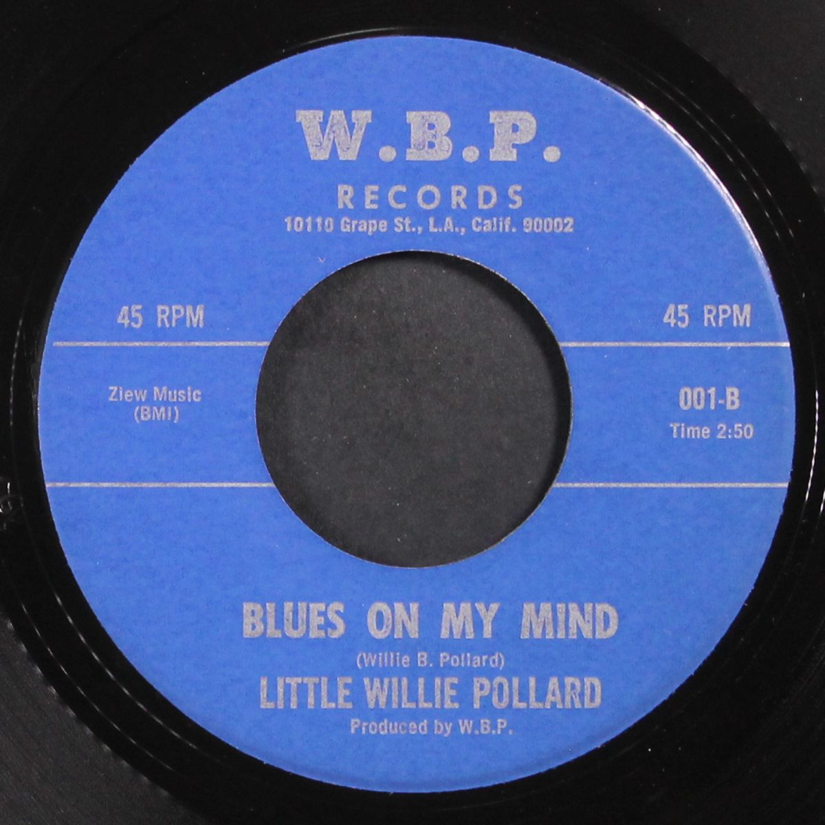 reap what you sow / blues on my mind by LITTLE WILLIE POLLARD