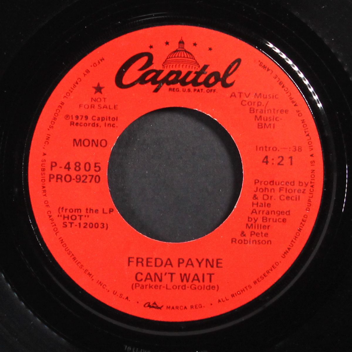 can't wait / mono by FREDA PAYNE