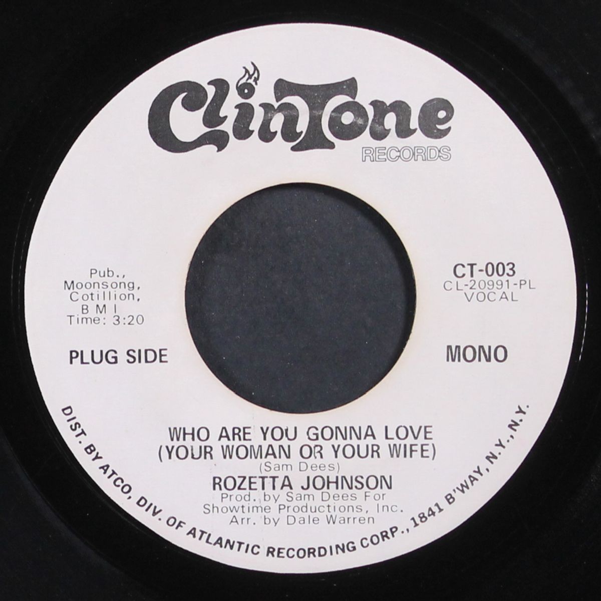 who are you gonna love / i can feel my love comin' down by ROZETTA JOHNSON
