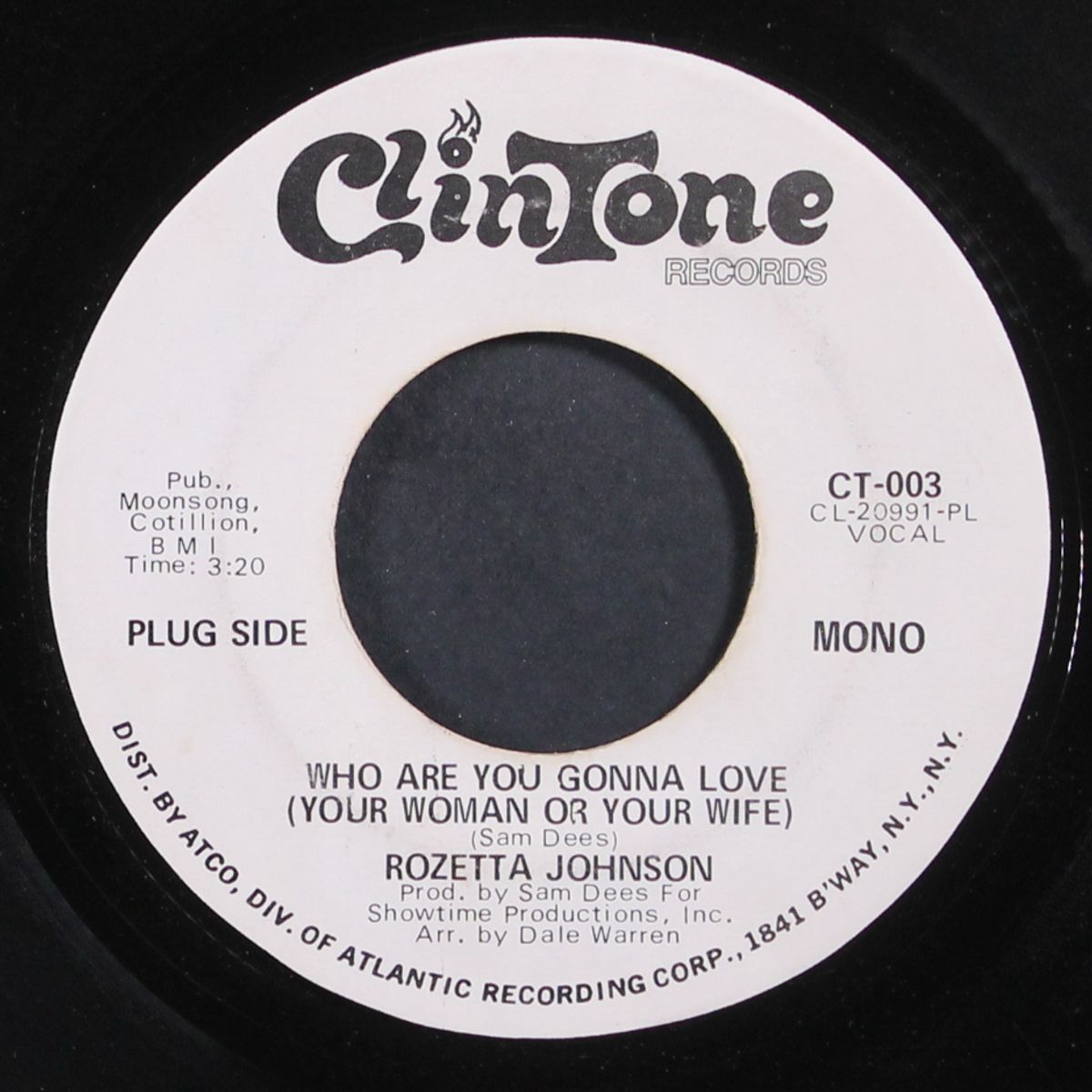 who are you gonna love / i can feel my love comin' down by ROZETTA JOHNSON