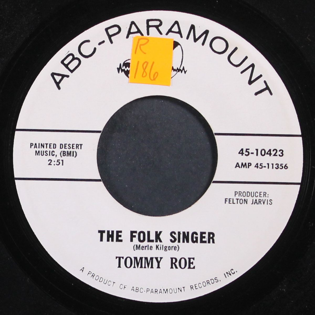 the folk singer / count on me by TOMMY ROE