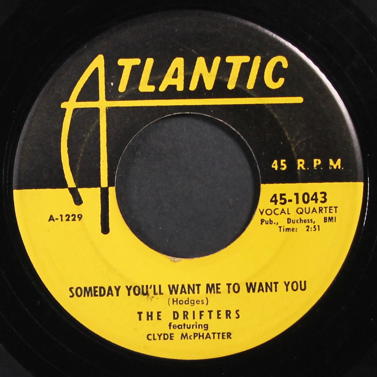 someday you'll want me to want you / bip bam by DRIFTERS