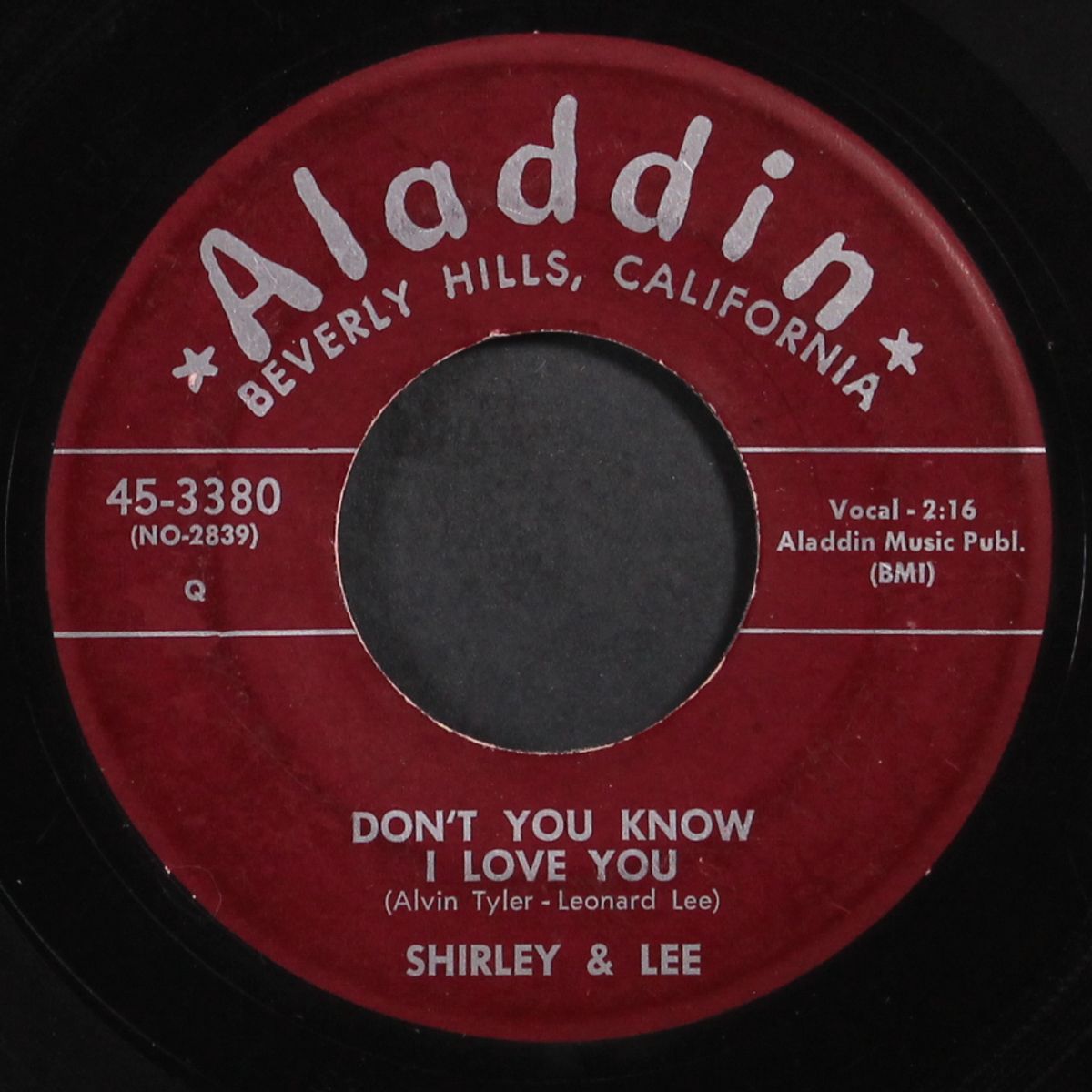 rock all nite / don't you know i love you by SHIRLEY & LEE
