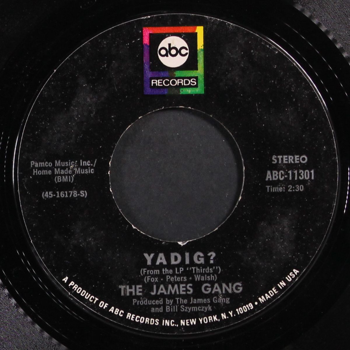 walk away / yadig? by JAMES GANG