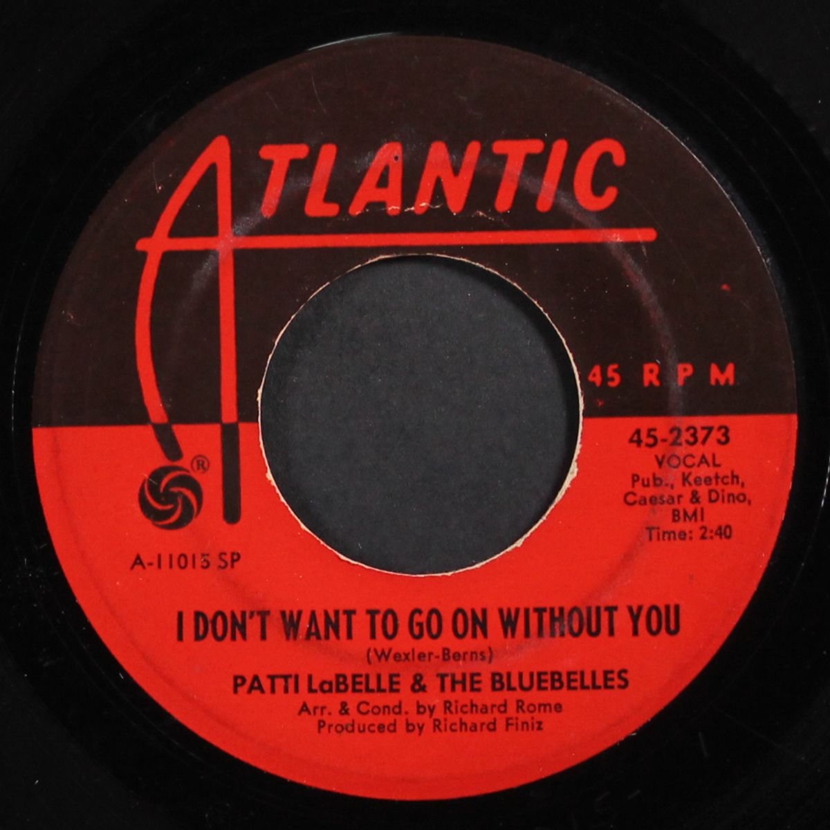 take me for a little while / i don't want to go on with you by PATTI LABELLE & BLUEBELLES
